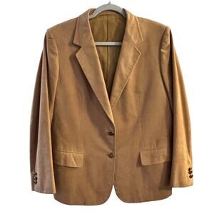 Brioni La Donna Roma Suede Lined Women’s Blazer Jacket in Camel